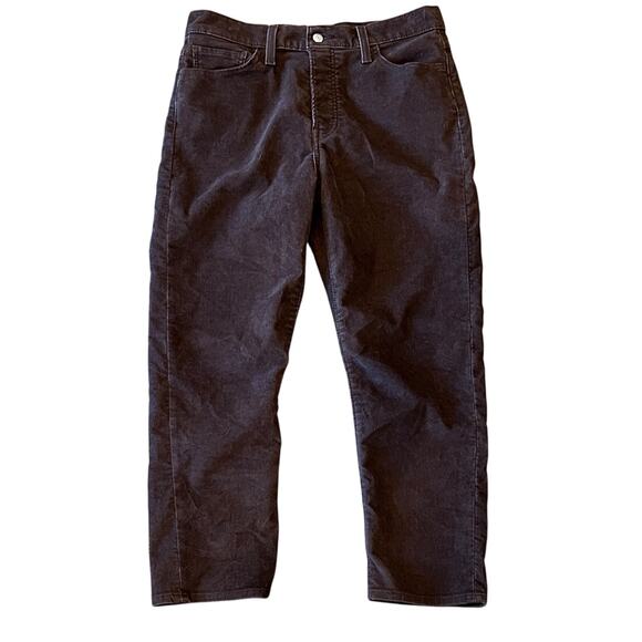Levi's Wedgie Straight Brown Corduroy Pant Size 31 - Picture 4 of 11